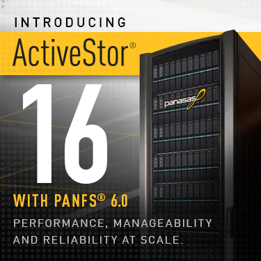 ActiveStor 16 Panasas ActiveStor 16